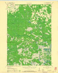 City Point Wisconsin Historical topographic map, 1:48000 scale, 15 X 15 Minute, Year 1957