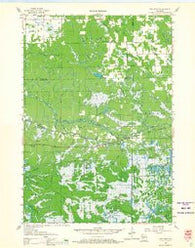 City Point Wisconsin Historical topographic map, 1:48000 scale, 15 X 15 Minute, Year 1957