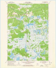 City Point Wisconsin Historical topographic map, 1:24000 scale, 7.5 X 7.5 Minute, Year 1970