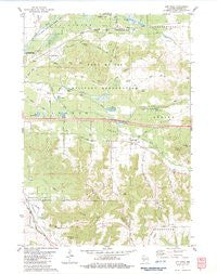 City Rock Wisconsin Historical topographic map, 1:24000 scale, 7.5 X 7.5 Minute, Year 1983