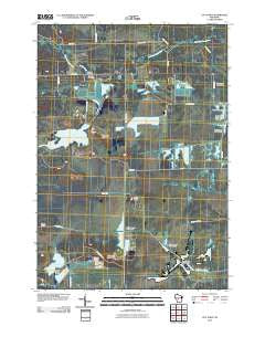City Point Wisconsin Historical topographic map, 1:24000 scale, 7.5 X 7.5 Minute, Year 2010