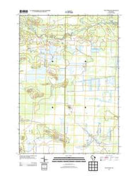 City Point Wisconsin Historical topographic map, 1:24000 scale, 7.5 X 7.5 Minute, Year 2013