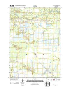 City Point Wisconsin Historical topographic map, 1:24000 scale, 7.5 X 7.5 Minute, Year 2013