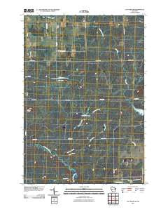 City Point NW Wisconsin Historical topographic map, 1:24000 scale, 7.5 X 7.5 Minute, Year 2010
