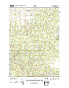 City Point NW Wisconsin Historical topographic map, 1:24000 scale, 7.5 X 7.5 Minute, Year 2013