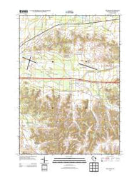 City Rock Wisconsin Historical topographic map, 1:24000 scale, 7.5 X 7.5 Minute, Year 2013