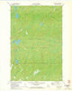 Clam Lake NE Wisconsin Historical topographic map, 1:24000 scale, 7.5 X 7.5 Minute, Year 1971