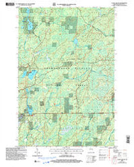 Clam Lake NE Wisconsin Historical topographic map, 1:24000 scale, 7.5 X 7.5 Minute, Year 2005