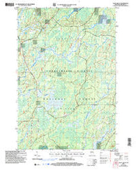 Clam Lake SE Wisconsin Historical topographic map, 1:24000 scale, 7.5 X 7.5 Minute, Year 2005