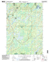 Clam Lake SE Wisconsin Historical topographic map, 1:24000 scale, 7.5 X 7.5 Minute, Year 2005