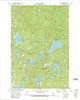 Clam Lake Wisconsin Historical topographic map, 1:24000 scale, 7.5 X 7.5 Minute, Year 1971