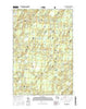 Clam Lake SE Wisconsin Current topographic map, 1:24000 scale, 7.5 X 7.5 Minute, Year 2015