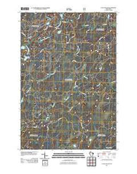 Clam Lake SW Wisconsin Historical topographic map, 1:24000 scale, 7.5 X 7.5 Minute, Year 2011