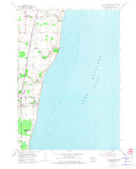 Cleveland East Wisconsin Historical topographic map, 1:24000 scale, 7.5 X 7.5 Minute, Year 1954