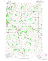 Cleveland West Wisconsin Historical topographic map, 1:24000 scale, 7.5 X 7.5 Minute, Year 1954