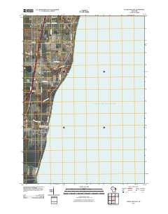 Cleveland East Wisconsin Historical topographic map, 1:24000 scale, 7.5 X 7.5 Minute, Year 2010