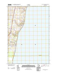 Cleveland East Wisconsin Historical topographic map, 1:24000 scale, 7.5 X 7.5 Minute, Year 2013