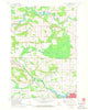 Clintonville North Wisconsin Historical topographic map, 1:24000 scale, 7.5 X 7.5 Minute, Year 1970