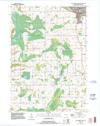 Clintonville South Wisconsin Historical topographic map, 1:24000 scale, 7.5 X 7.5 Minute, Year 1993