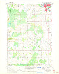 Clintonville South Wisconsin Historical topographic map, 1:24000 scale, 7.5 X 7.5 Minute, Year 1970