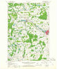 Clintonville Wisconsin Historical topographic map, 1:48000 scale, 15 X 15 Minute, Year 1955