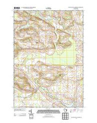 Clintonville North Wisconsin Historical topographic map, 1:24000 scale, 7.5 X 7.5 Minute, Year 2013