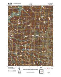 Clyde Wisconsin Historical topographic map, 1:24000 scale, 7.5 X 7.5 Minute, Year 2010