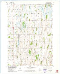 Clyman Wisconsin Historical topographic map, 1:24000 scale, 7.5 X 7.5 Minute, Year 1980