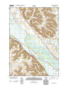 Cochrane Wisconsin Historical topographic map, 1:24000 scale, 7.5 X 7.5 Minute, Year 2013