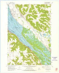 Cochrane Wisconsin Historical topographic map, 1:24000 scale, 7.5 X 7.5 Minute, Year 1972