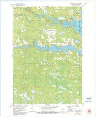 Coffee Creek Wisconsin Historical topographic map, 1:24000 scale, 7.5 X 7.5 Minute, Year 1978