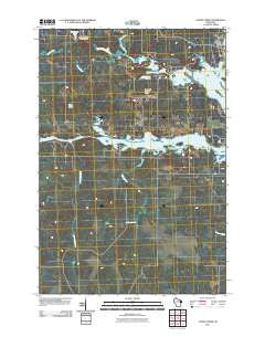 Coffee Creek Wisconsin Historical topographic map, 1:24000 scale, 7.5 X 7.5 Minute, Year 2011
