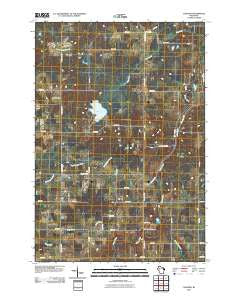 Colburn Wisconsin Historical topographic map, 1:24000 scale, 7.5 X 7.5 Minute, Year 2010