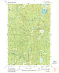 Coleman Lake Wisconsin Historical topographic map, 1:24000 scale, 7.5 X 7.5 Minute, Year 1972