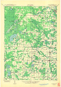 Coleman Wisconsin Historical topographic map, 1:48000 scale, 15 X 15 Minute, Year 1942