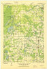 Coleman Wisconsin Historical topographic map, 1:48000 scale, 15 X 15 Minute, Year 1950