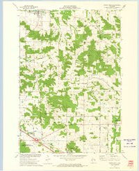 Colfax South Wisconsin Historical topographic map, 1:24000 scale, 7.5 X 7.5 Minute, Year 1972