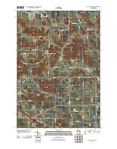 Colfax South Wisconsin Historical topographic map, 1:24000 scale, 7.5 X 7.5 Minute, Year 2010