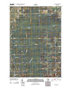 Coloma SW Wisconsin Historical topographic map, 1:24000 scale, 7.5 X 7.5 Minute, Year 2010