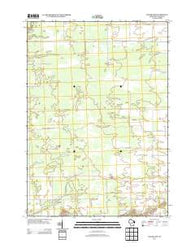 Coloma SW Wisconsin Historical topographic map, 1:24000 scale, 7.5 X 7.5 Minute, Year 2013