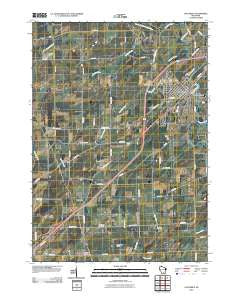 Columbus Wisconsin Historical topographic map, 1:24000 scale, 7.5 X 7.5 Minute, Year 2010