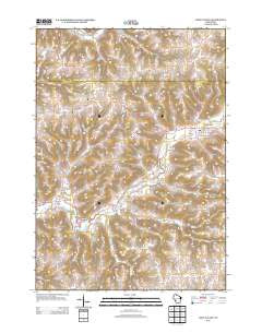 Coon Valley Wisconsin Historical topographic map, 1:24000 scale, 7.5 X 7.5 Minute, Year 2013