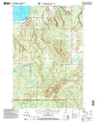 Cornucopia Wisconsin Historical topographic map, 1:24000 scale, 7.5 X 7.5 Minute, Year 2005