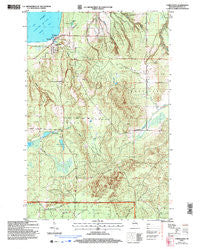 Cornucopia Wisconsin Historical topographic map, 1:24000 scale, 7.5 X 7.5 Minute, Year 2005