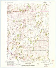 Cottage Grove Wisconsin Historical topographic map, 1:24000 scale, 7.5 X 7.5 Minute, Year 1962