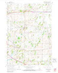 Cottage Grove Wisconsin Historical topographic map, 1:24000 scale, 7.5 X 7.5 Minute, Year 1962