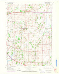 Cottage Grove Wisconsin Historical topographic map, 1:24000 scale, 7.5 X 7.5 Minute, Year 1962