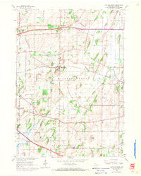 Cottage Grove Wisconsin Historical topographic map, 1:24000 scale, 7.5 X 7.5 Minute, Year 1962