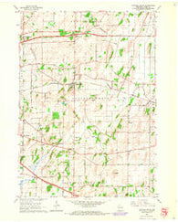 Cottage Grove Wisconsin Historical topographic map, 1:24000 scale, 7.5 X 7.5 Minute, Year 1962