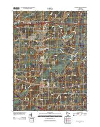 Cottage Grove Wisconsin Historical topographic map, 1:24000 scale, 7.5 X 7.5 Minute, Year 2011